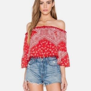 Tularosa Alexa Scarf shirt